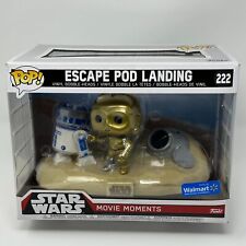 Funko Pop ESCAPE POD LANDING Walmart Exclusive C-3PO R2-D2 STAR WARS 222 XLARGE picture