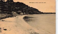 Cape Cod Ropes Beach View in Cotuit Massachusetts c1930 Vintage Unused Postcard picture