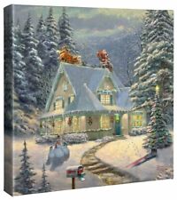 Thomas Kinkade Studios Midnight Delivery 14 x 14 Gallery Wrapped Canvas picture