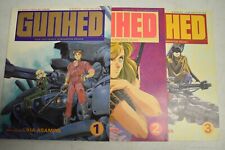 Gunhed Comics Complete Set 1-3 1990-91 Viz Select Manga picture