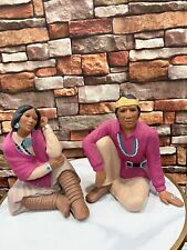 antique South American  figures picture