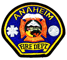 ANAHEIM – FIRE DEPT - CALIFORNIA CA Fire Patch EMS Rescue Public Safety  picture