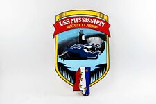 SSN-782 USS Mississippi Plaque, 14