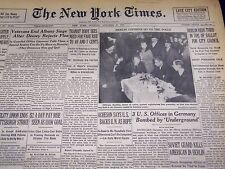 1946 OCTOBER 21 NEW YORK TIMES - BERLIN CITIZENS TO VOTE - NT 3249 picture