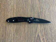 KERSHAW LEEK 1660CKT FRAMELOCK FLIPPER FOLDING ASSISTED OPEN KNIFE - BLACK picture