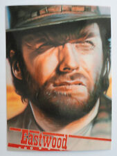 Vintage Clint Eastwood 1980s Postcard, Unused, Exc. Condition picture