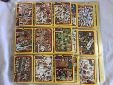1992 pacific WHERE ARE THEY COMPLETE BASE CARD SET OF 110 search and find cards picture