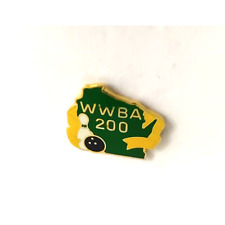 WWBA 200 Bowling Hat Lapel Pinback Pin picture