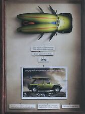 2007 Jeep Wrangler Unlimited New Species Green Wing Surfer Original Print Ad picture