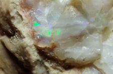 Opal with color play. Spencer Opal Mine, Spencer, Idaho. 45 grams. Video. picture