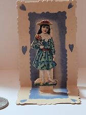 Vintage Made in Germany  standing  Valentines Card picture