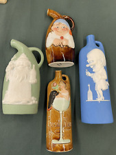 Schafer And Vater German Porcelain Flasks of 4pc picture