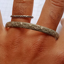 Very Stunning Ancient Bronze Antique Roman Ring And Bracelet Artifact Authentic picture
