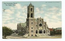 First Presbyterian Church San Angelo Texas Postcard picture