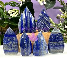 Wholesale Lot 6 PCs Natural Lapis Lazuli Freeform Crystal picture