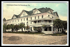 St Petersburg Fla Hollenbeck Hotel Postcard Posted 1916   pc163 picture
