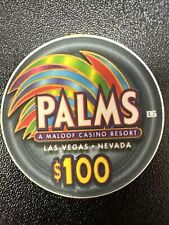 $ 100 Palms Casino Chip Derby Las Vegas Palms-Wont last long picture