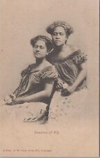 Postcard Natives Beauties of Fiji picture