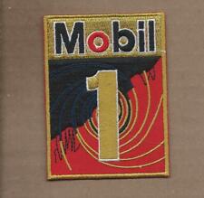 NEW 2 5/8 X 3 1/2 INCH MOBIL 1 IRON ON PATCH  E1 picture