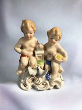 Occupied Japan figurine of children Porcelain picture