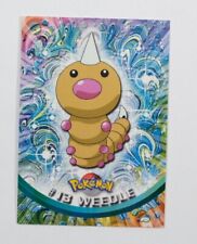 Topps Pokemon TV Animation Edition Blue Logo Weedle #13 picture