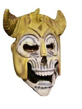 Rare Vintage Rubies Skeleton King Warrior Halloween Mask 90s 1996 Horror Skull picture
