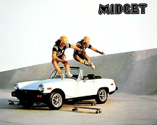 1978 MG MIDGET SALES BROCHURE CATALOG ~ 8 PAGES picture