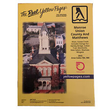 Yellow Pages Phone Book Telephone Directory Matthews Monroe and Union County NC picture