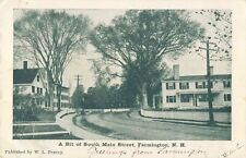 A Bit of South Main Street, Farmington, New Hampshire NH - 1906 Vintage Postcard picture