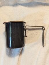WWII LF & C 1942 US Experimental Porcelain Enamel Canteen Cup picture
