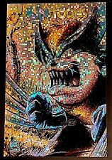 Max Toons Wolverine Tazmanian Devil Homage Trade Variant Pixel Foil #2/5 Taz picture