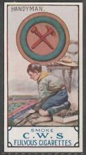 CWS Boy Scouts, Fulvous Cigarettes, 1912, No 23, Handyman (very rare) picture