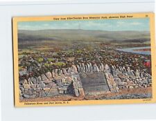 Postcard View from Elks-Charles Brox Memorial Park  Delaware River & Port Jervis picture