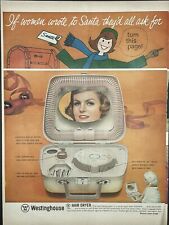 Westinghouse 3 pg Vintage Ad-Bonnet Hairdryer - LIFE MAGAZINE 12/8/1964 picture