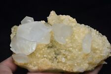 794g Natural CALCITE FLUORITE Crystal Rare Mineral Specimens China picture