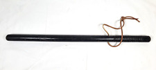 Vintage 26” Wooden Police Baton/Billy Club Solid Wood w/ Leather Strap picture