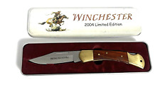 Winchester 2004 Limited Edition Lockback Folding Knife with Case picture