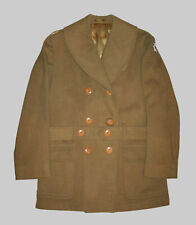 Old Original Vtg 1940's WWII Dated 1942 Wool Belted Jeep Jacket Mackinaw Nice picture