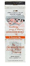 The Fredericktown Savings And Trust Company Frederick Maryland Matchbook Cover picture