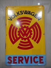 Vintage VOLKSWAGEN signs SERVICE VW 1936-1939 Size 60cm X 40cm picture