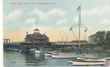 BRIDGEPORT CT - Park City Yacht Club Postcard - 1911 picture