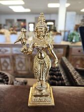 Brass 7.5 Inches Andaal Statue Hindu Goddess Usa Seller Fast Ship picture