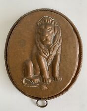 VINTAGE Copper Mold Lion Key Holder picture