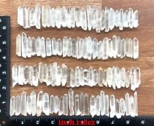 100pcs Bulk Rough Crystal White Quartz Small Points Terminated Wand Specimens picture