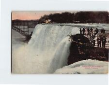 Postcard American Falls from Goat Isle Niagara Falls New York USA picture