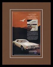 1973 Ford Thunderbird Framed 11x14 ORIGINAL Vintage Advertisement  picture