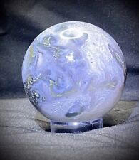 2.5” Blue Moss Agate Sphere picture