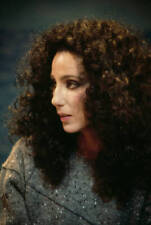Cher during television talk show circa 1980s Old Photo picture