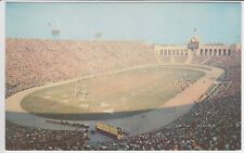 Los Angeles Memorial Coliseum CA 1950s Unposted Chrome Vintage Postcard picture