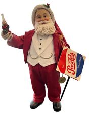 Vintage Pepsi Cola Santa Clothtiques Possible Dreams Holiday Host Retired READ picture